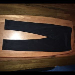 Girls microsuede leggings
